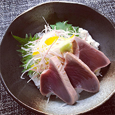 カツオのたたき