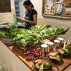 ベジタリアン料理教室