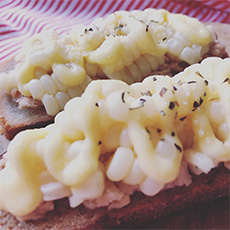 コーンツナマヨトースト