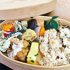 諸塚村のめんぱ弁当