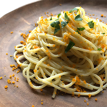 ボッタルガのパスタ